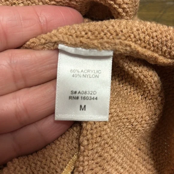 Isalis Halter Cut Out Mini Dress Knit Knot Sexy Beachy Open Sides M - Picture 5 of 6